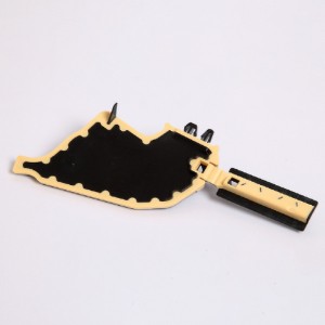 Dobbelt farve plastik del